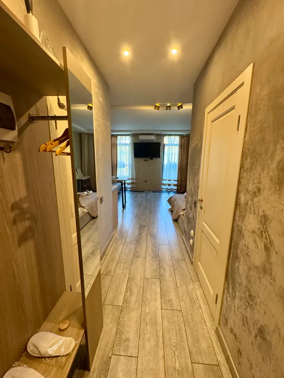 Охта прованс с биокамином и ванной комнатой