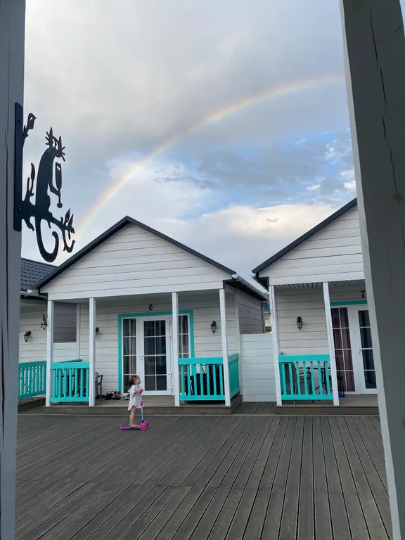 Эко домик на Крымских Мальдивах