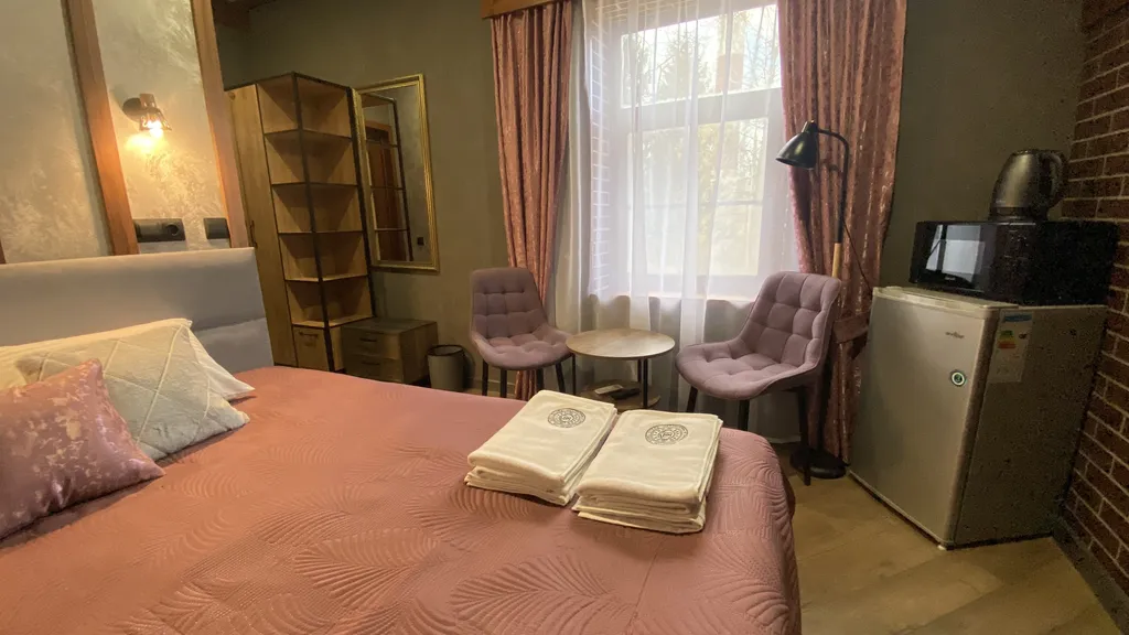 Уютный апартамент с двуспальной кроватью