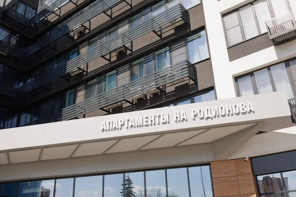 Евродвухкомнатный апартамент с видом на реку