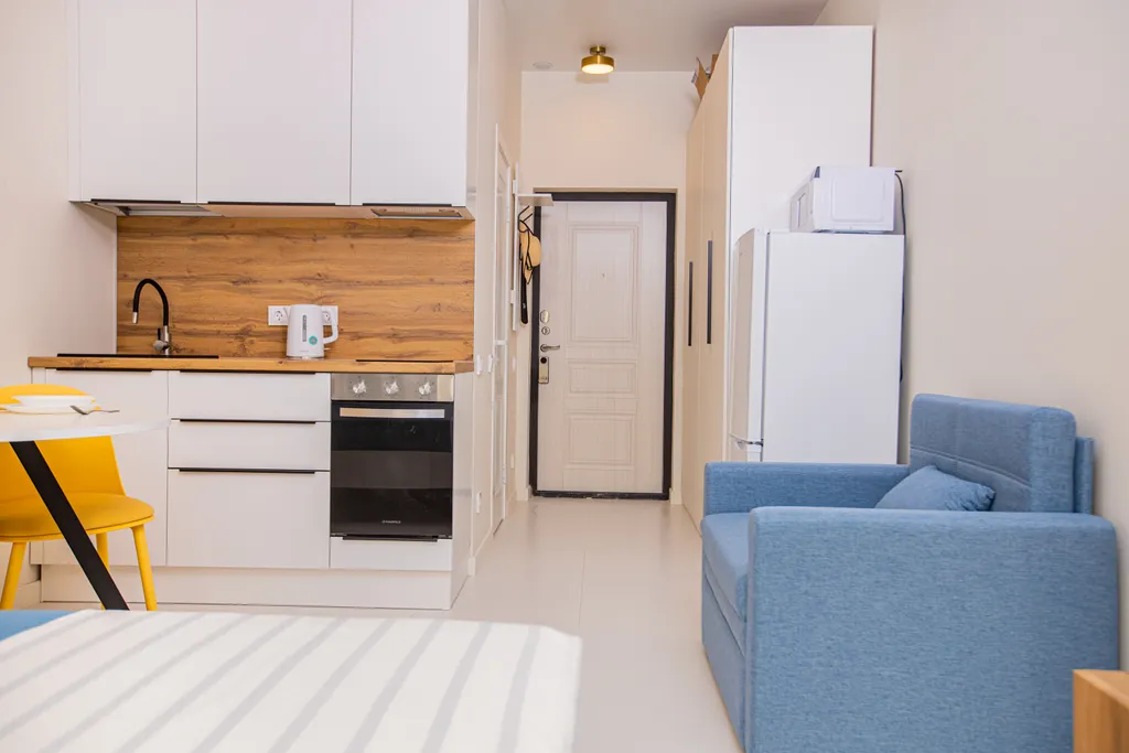 Квартира Квартира Стильная новая студия в Курортном городке — Адлер