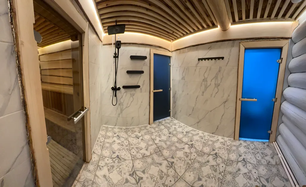 Гостевой дом с баней и чаном в Парковом