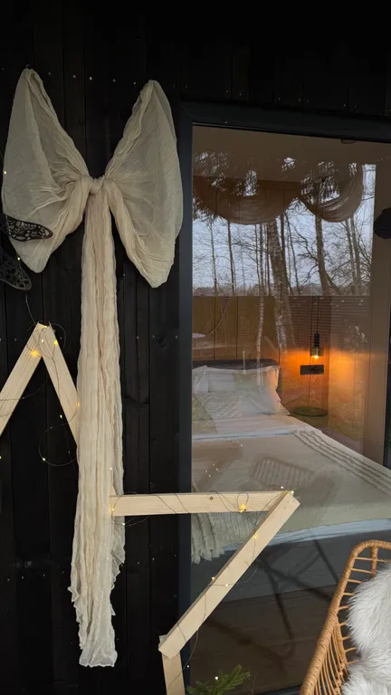 Скандинавский дом с джакузи, сауной и видом на живописное поле