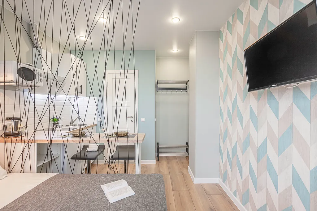 Квартира Квартира Бирюзовая студия в центре города — Волгоград