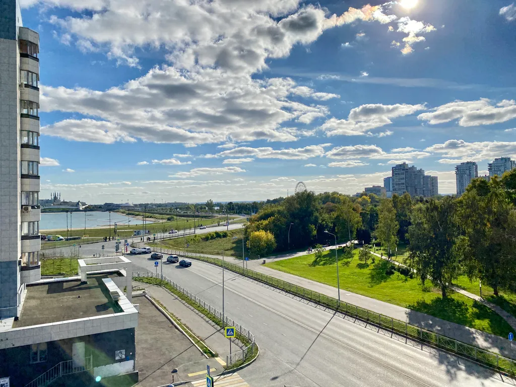 Квартира Квартира Дизайнерский апартамент Copenhagen с панорамным видом на центр — Казань