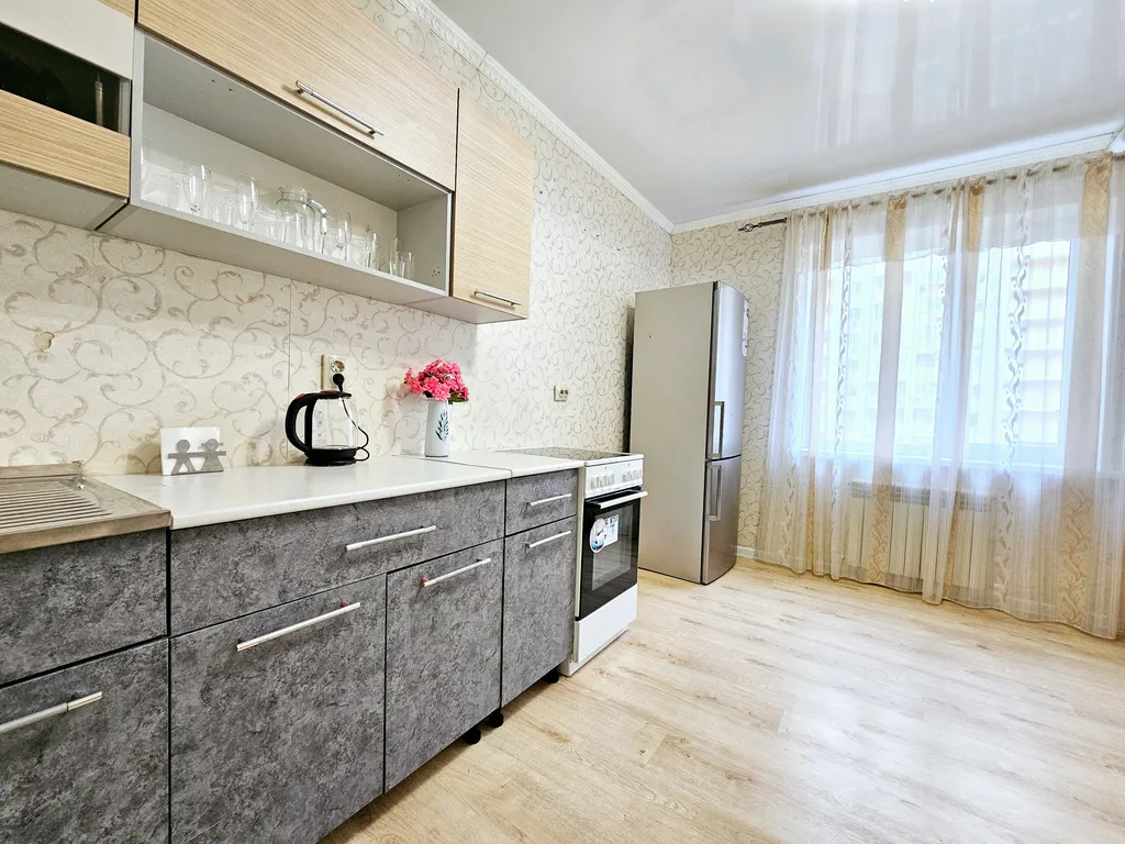 2-к для 6 гостей в современном ЖК Адмирал