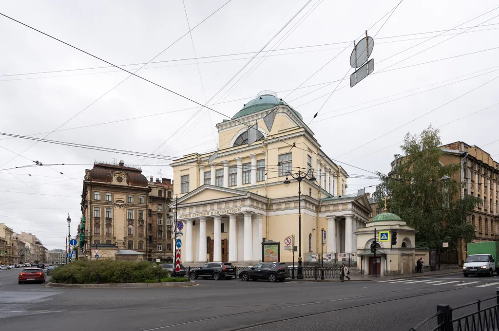 Квартира Квартира Солнечная студия в центре Петербурга — Санкт-Петербург