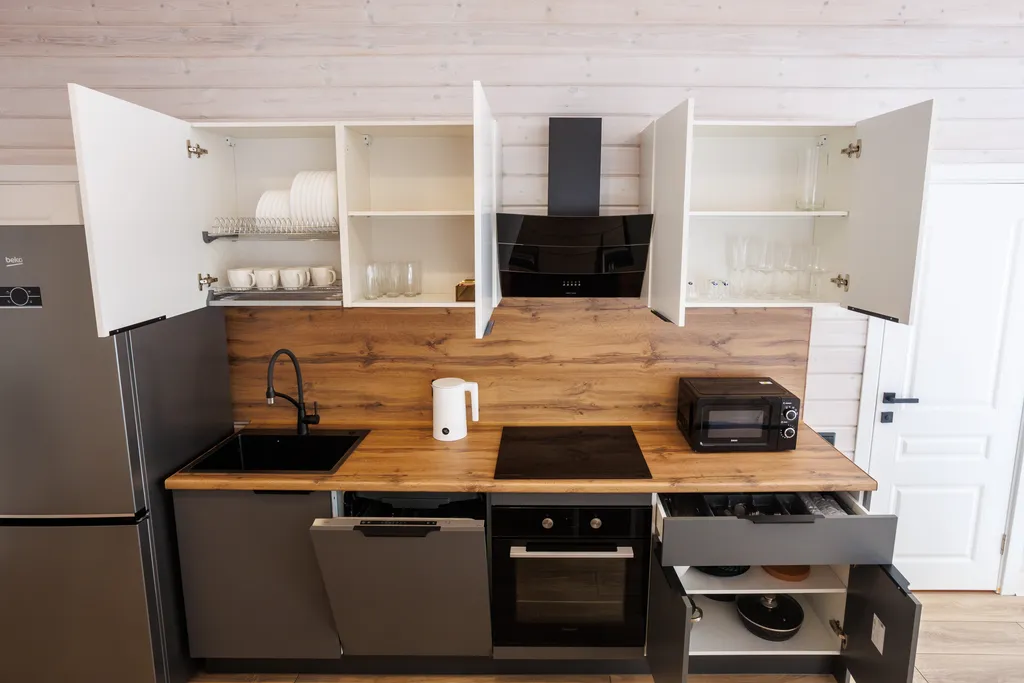 Уютный дом для отдыха на природе с просторной сауной