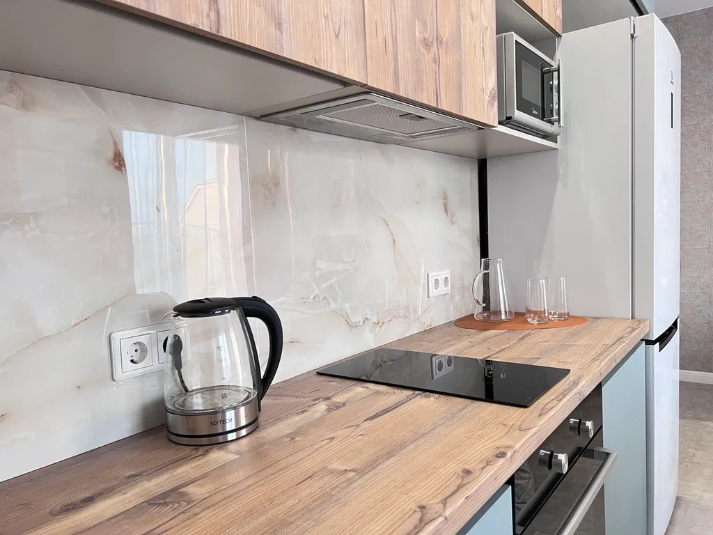 Квартира с видом на реку с террасы