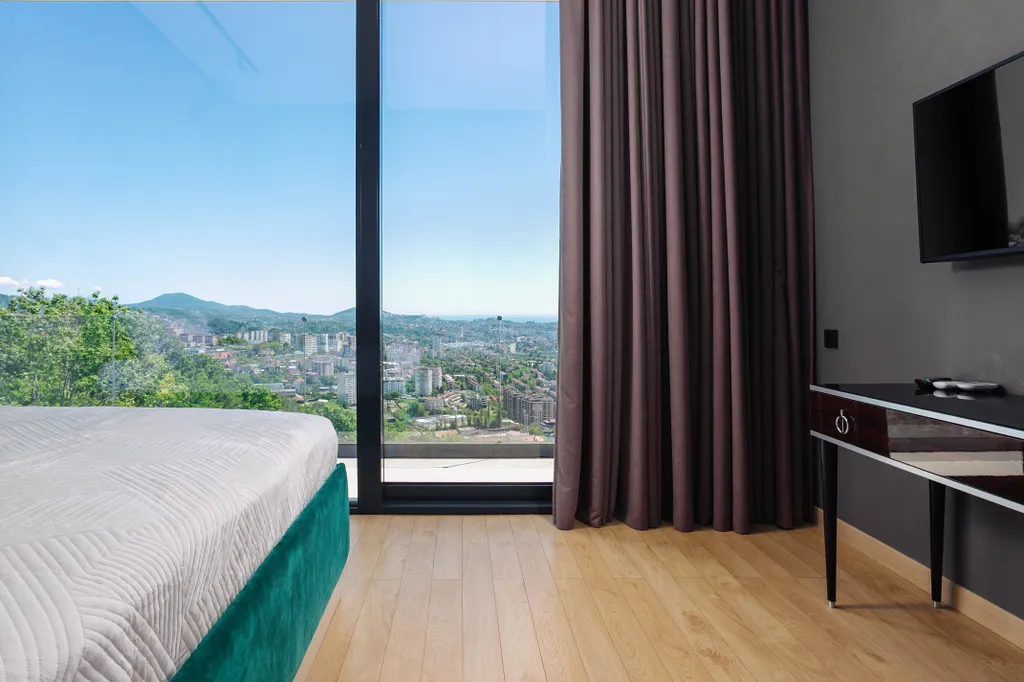 Вилла с потрясающим видом на море и Сочи