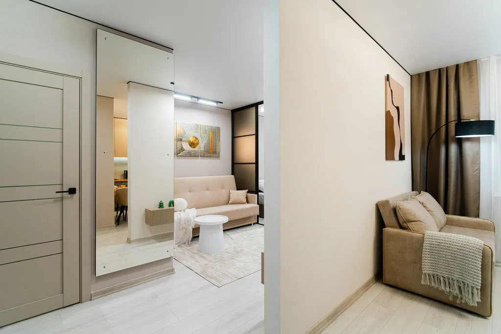 Дизайнерская квартира с кинотеатром