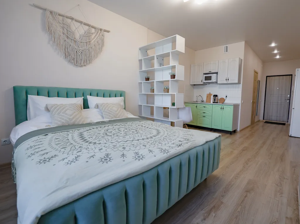 Уютная студия в стиле бохо в самом сердце города