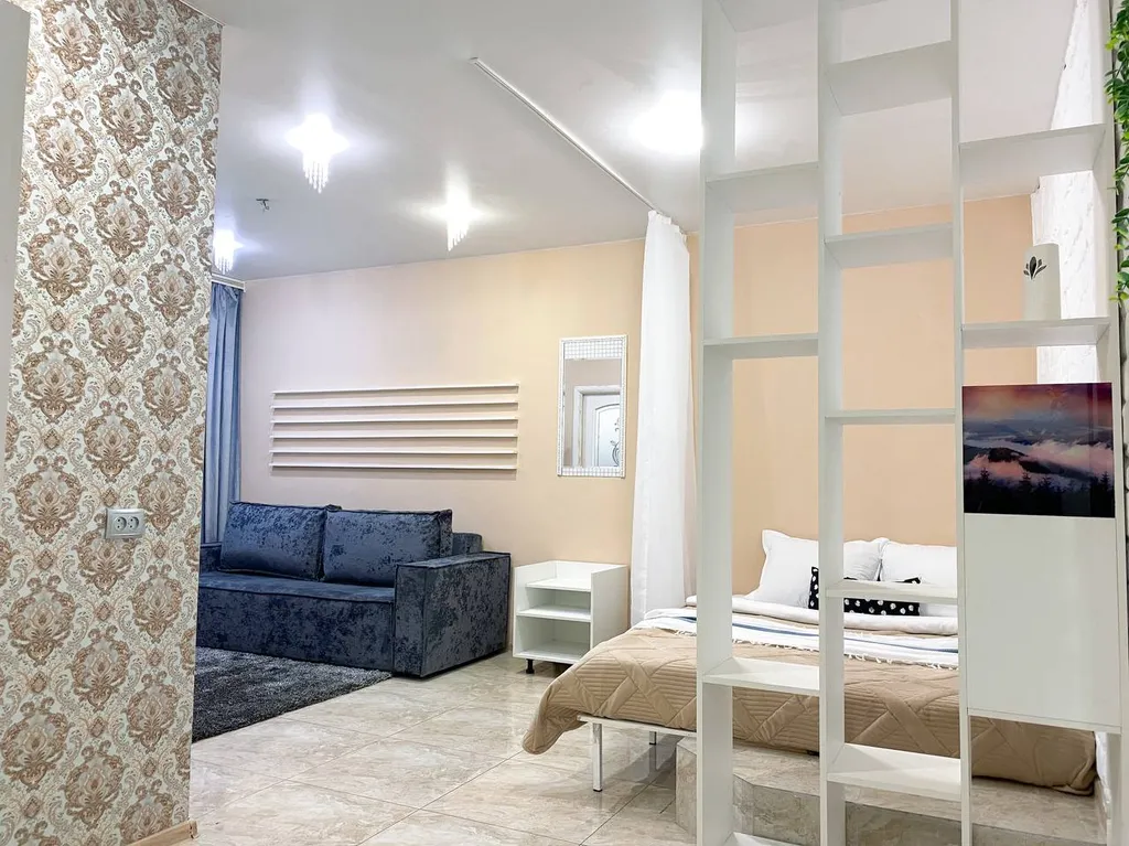 Квартира 1комнатные - апартаменты Апарт-Комфорт с романтичным балдахином — Ярославль