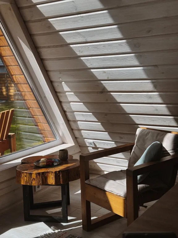 Дом у леса с баней и банным чаном