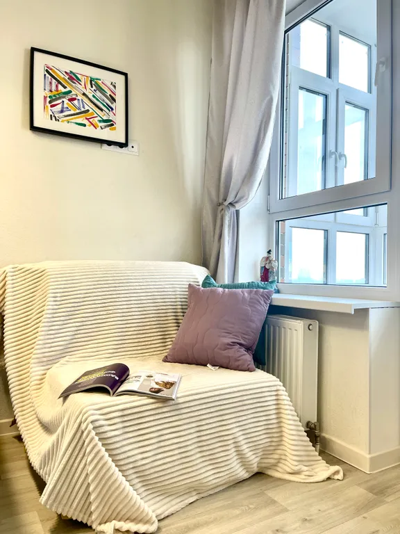 Квартира Квартира с кроватью king-size и видом на море — Анапа