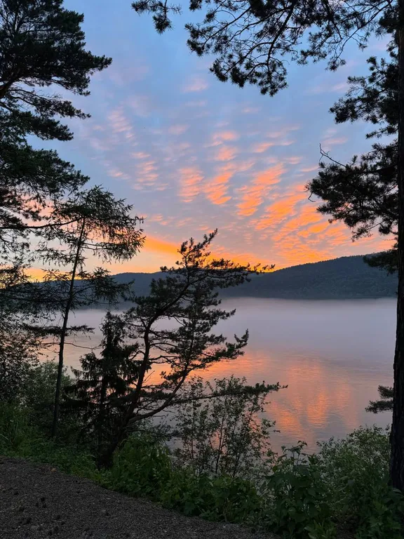 Идеальный отдых на берегу Енисея