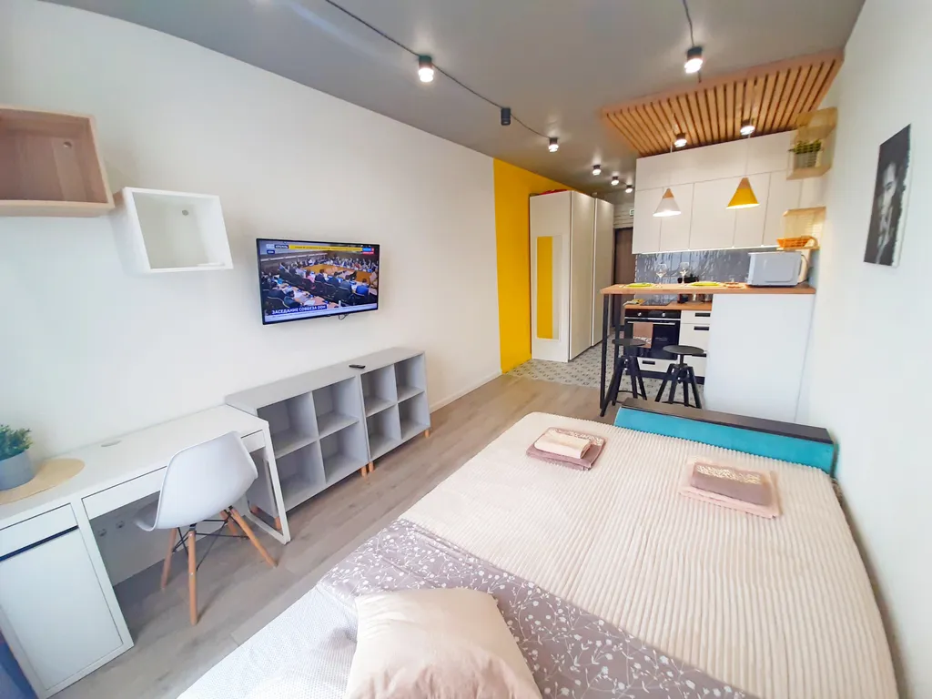 Уютная квартира-студия в самом зелёном районе города