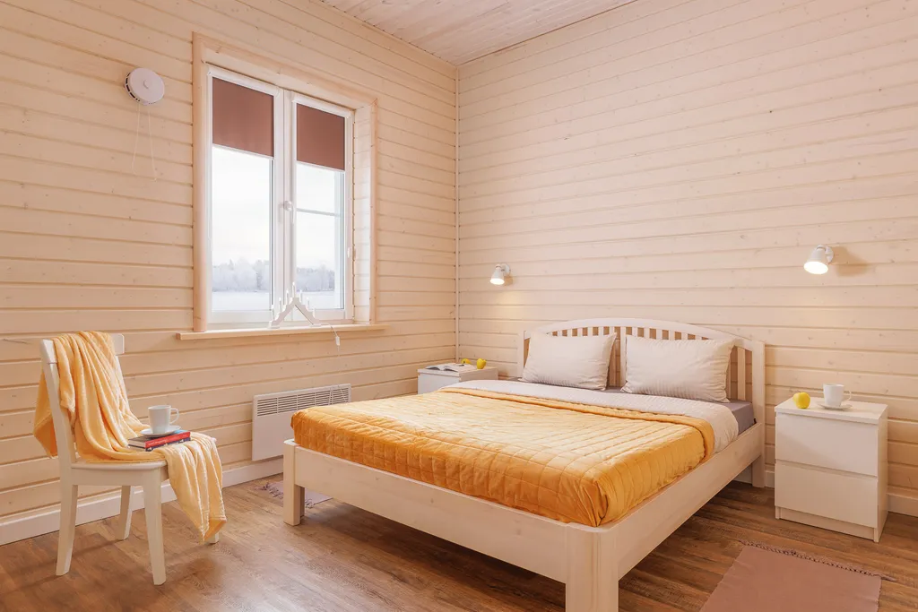 Коттедж Отдых на берегу озера с видом на горнолыжный курорт и сауной в доме — аренда посуточно в Петрозаводск