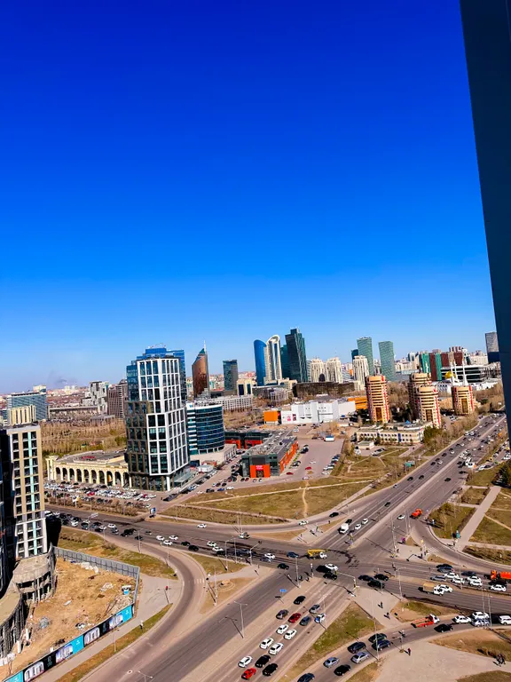 Уютный апартамент с видом с 22 этажа на город