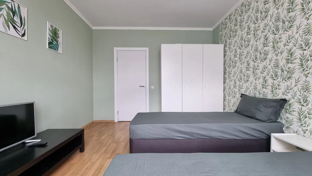 Двухкомнатная квартира 4 раздельных спальных места