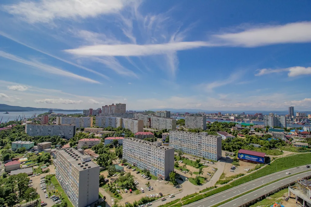 Квартира с невероятным видом из окна на Золотой Мост и бухту Золотой Рог