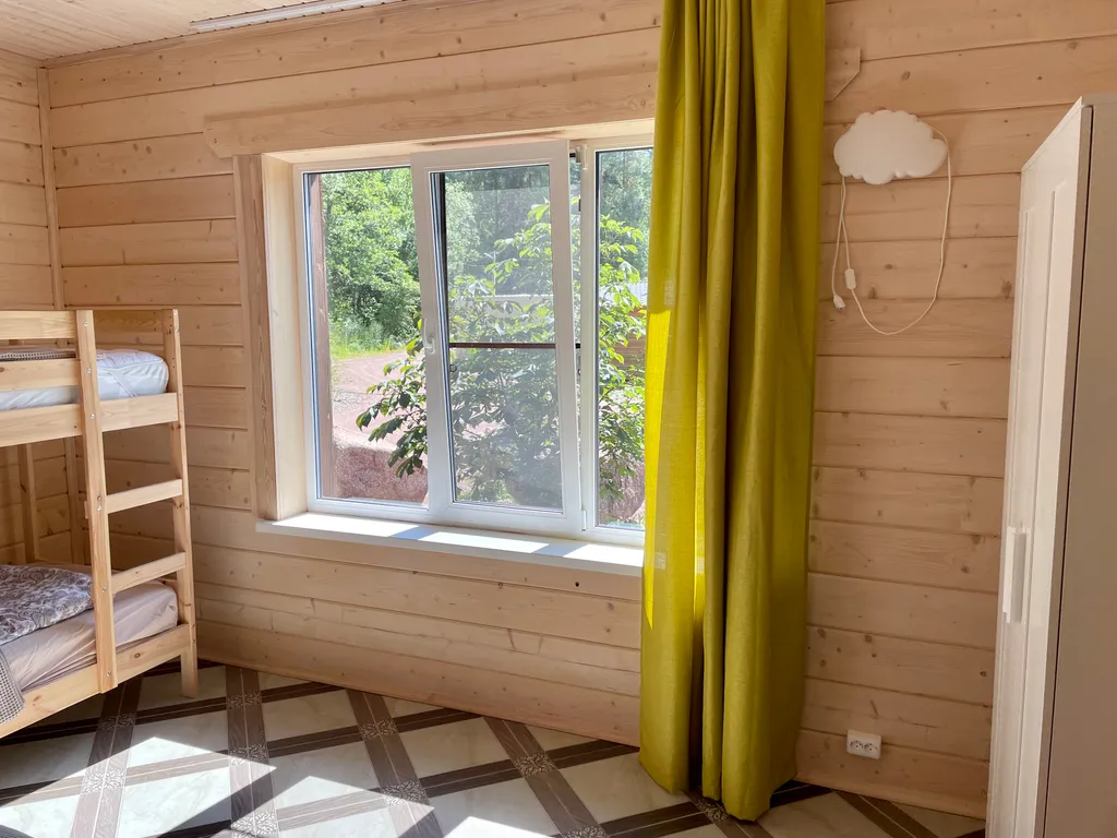 Одноэтажный дом с 2 спальнями, сауной и видом за Выборгский залив