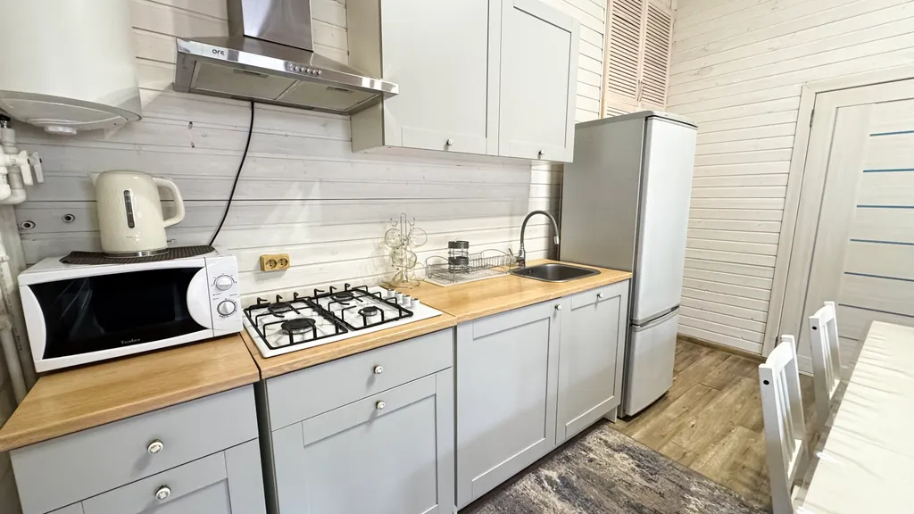 Шале Макси - уютный дом с двумя спальнями и кухней-гостиной