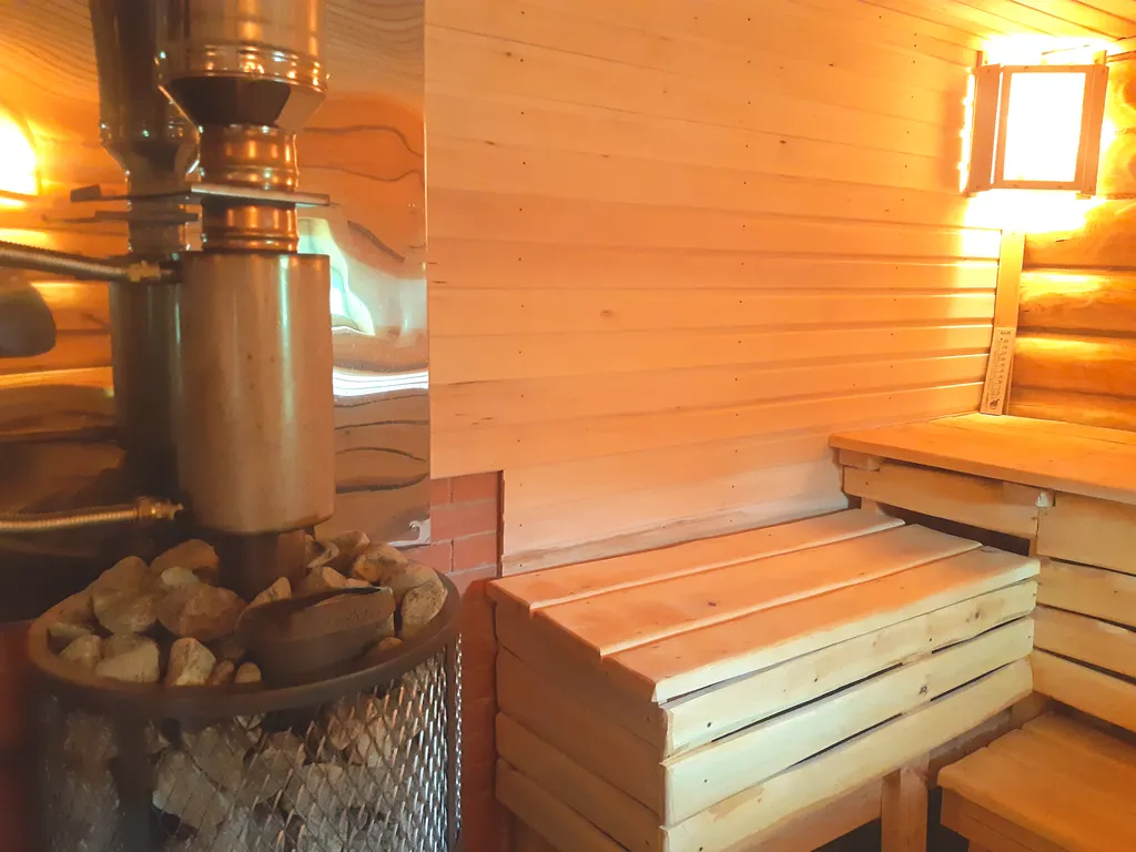 Коттедж Дом на Волге с рубленной баней и банным чаном — Бор