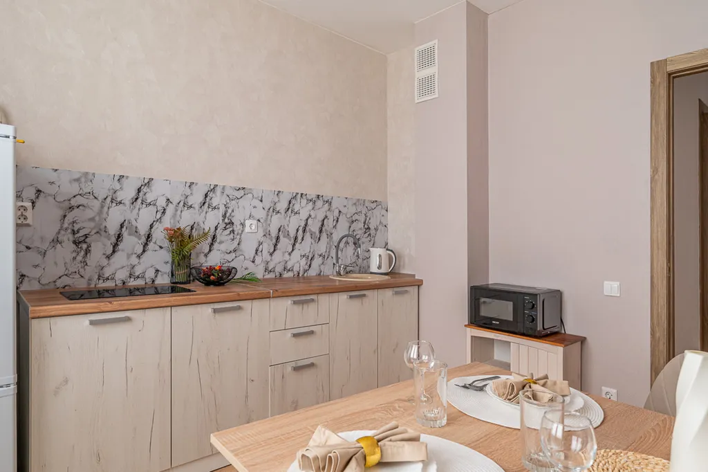 Просторная светлая студия в ЖК Прибрежный