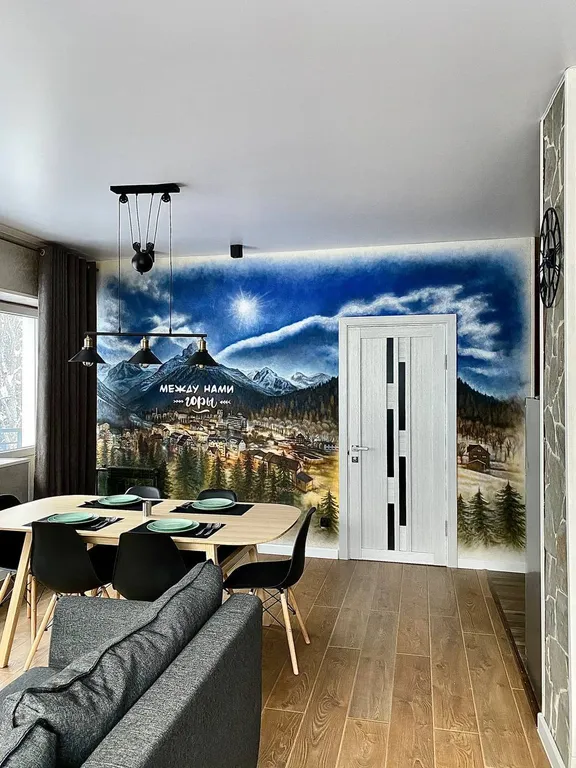 Уютная квартира с видом на лес Dombay flats "Горы"