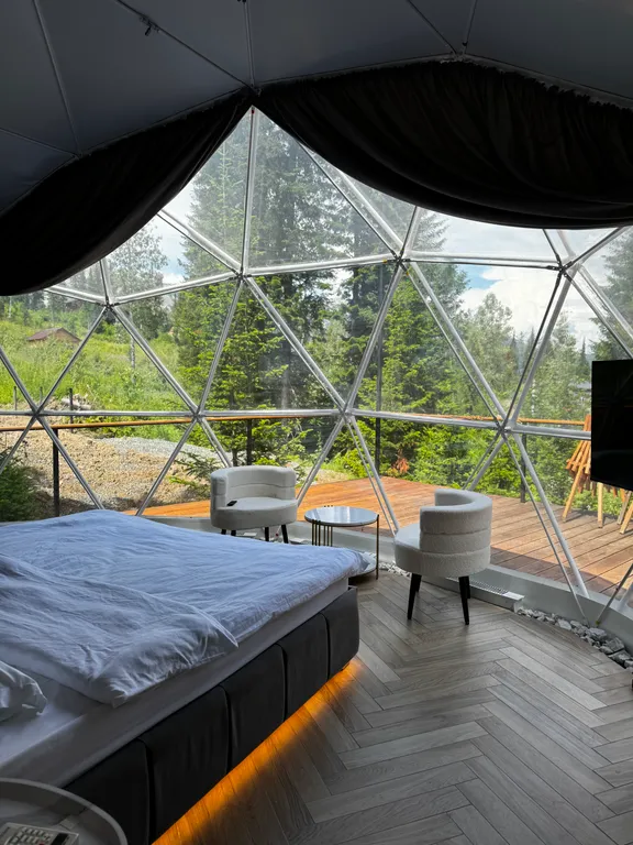 Коттедж Купольный дом «MOUNTAIN» на 4 гостя — Шерегеш