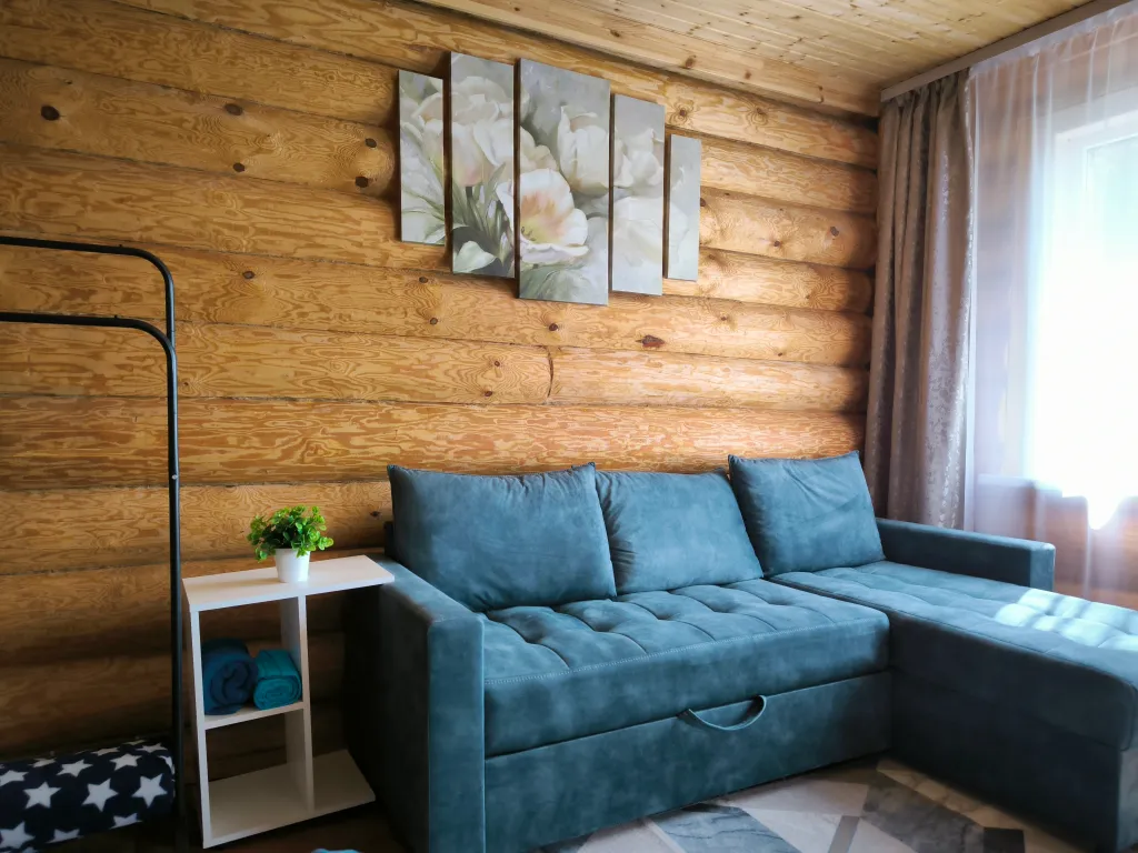 Коттедж Новый бревенчатый дом в центре — аренда посуточно в Пушкинские Горы