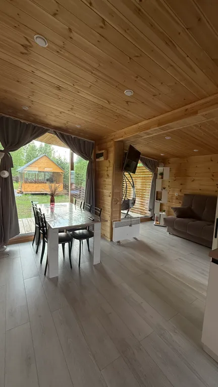 Шале с баней на дровах