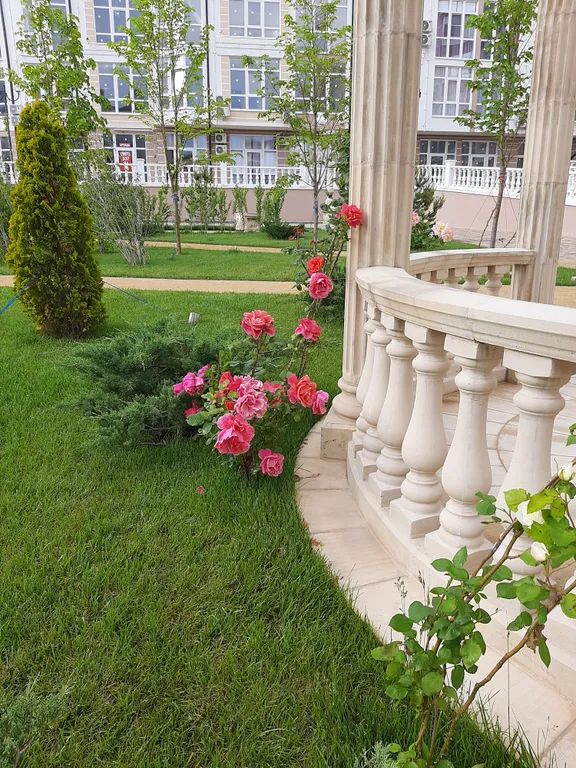 Уютная студия в ЖК с фонтаном