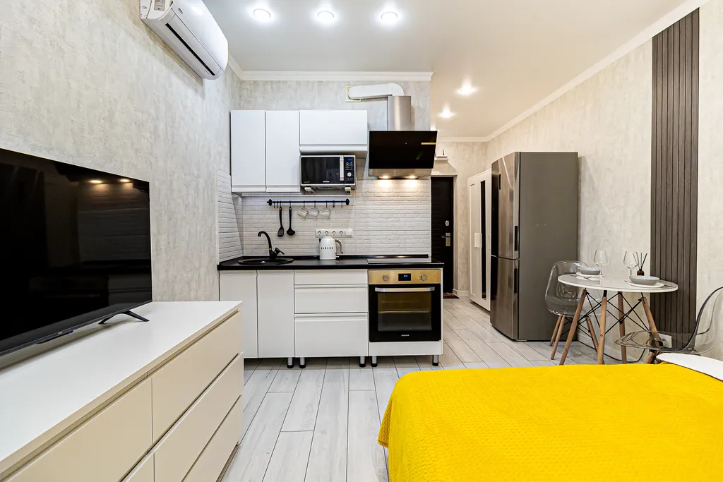 Квартира Квартира Студия для 2 гостей в ЖК Гарантия — Краснодар