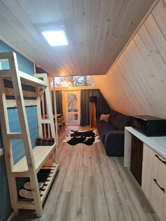 Коттедж Коттедж А-фрейм в заповедном лесу — Архыз