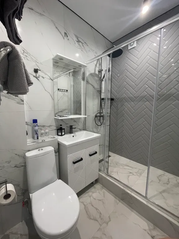 Уютная квартира в новостройке, с красивым видом на гору