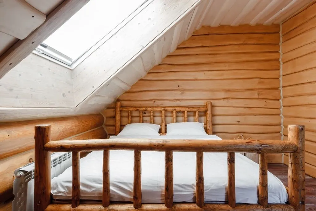 Экодом из вековой сосны с прудом и 7-м бассейном в 23 км от Минска