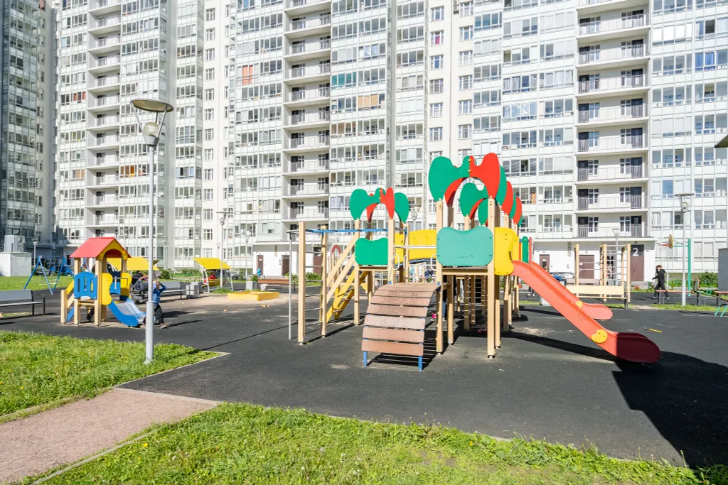 Квартира Квартира Яркая студия в 15 минутах от центра — Санкт-Петербург
