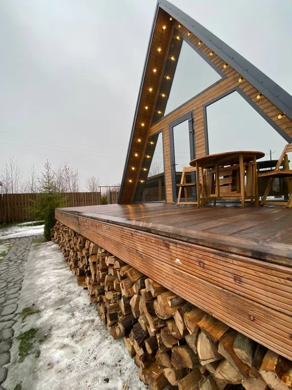 Уютный загородный эко-дом Нарния. Афрейм в тихом месте