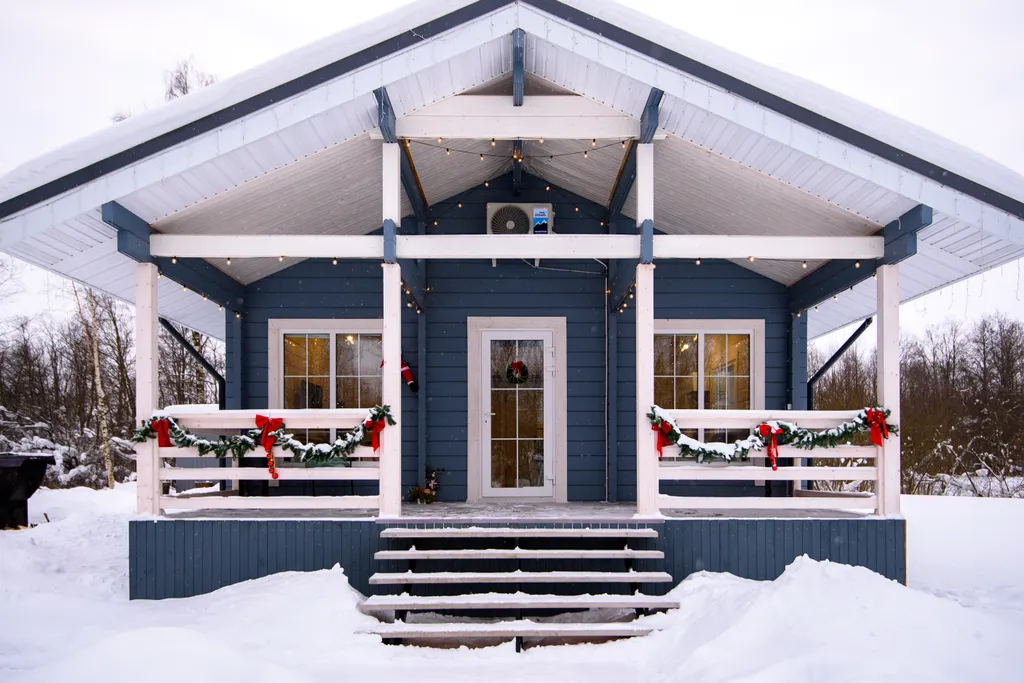 Коттедж Уютный дом с сауной и чаном на берегу реки — аренда посуточно в Кострома