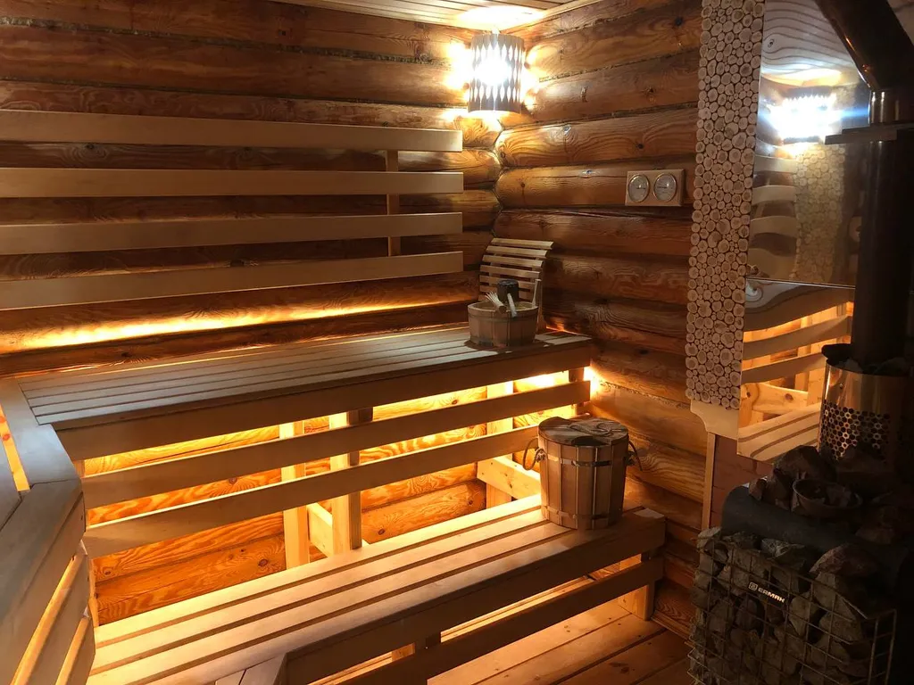 Дом с баней с видом на море