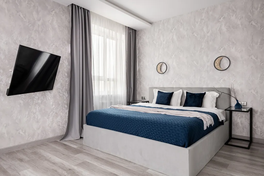 Квартира Квартира Космическая видовая евротрёшка — Москва