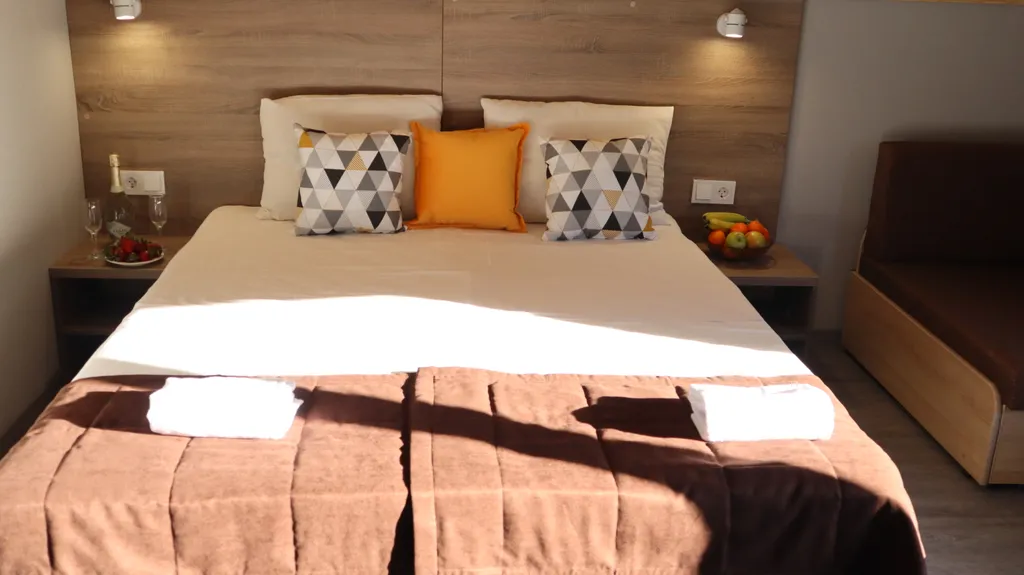 Уютный двухместный номер стандарт с одной или 2 раздельными кроватями