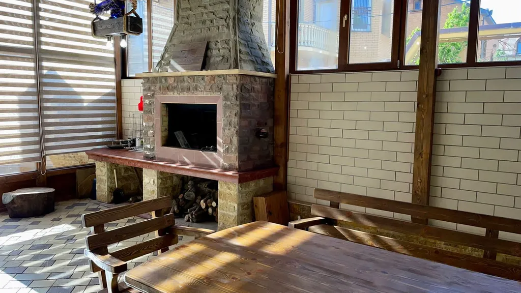 Уютный дом на берегу Каспийского моря