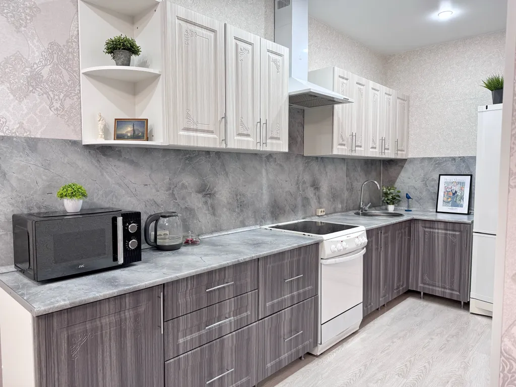 Уютная 2-комнатная квартира в новом доме в районе Театральной площади