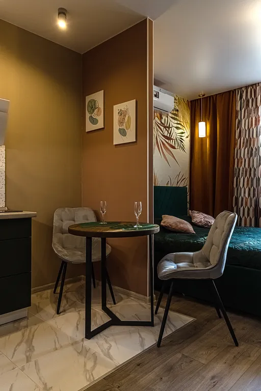 Современные апартаменты недалеко от центра