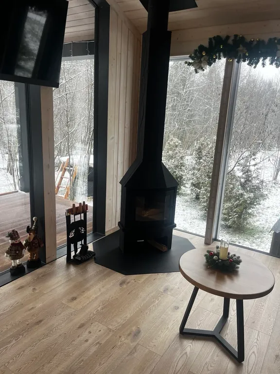 Дом Огонёк для 4 гостей с видом на лес