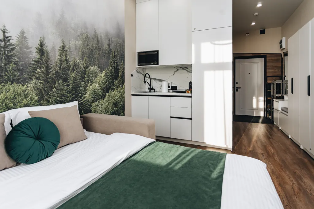 Стильная квартира-студия в ЖК Шория град