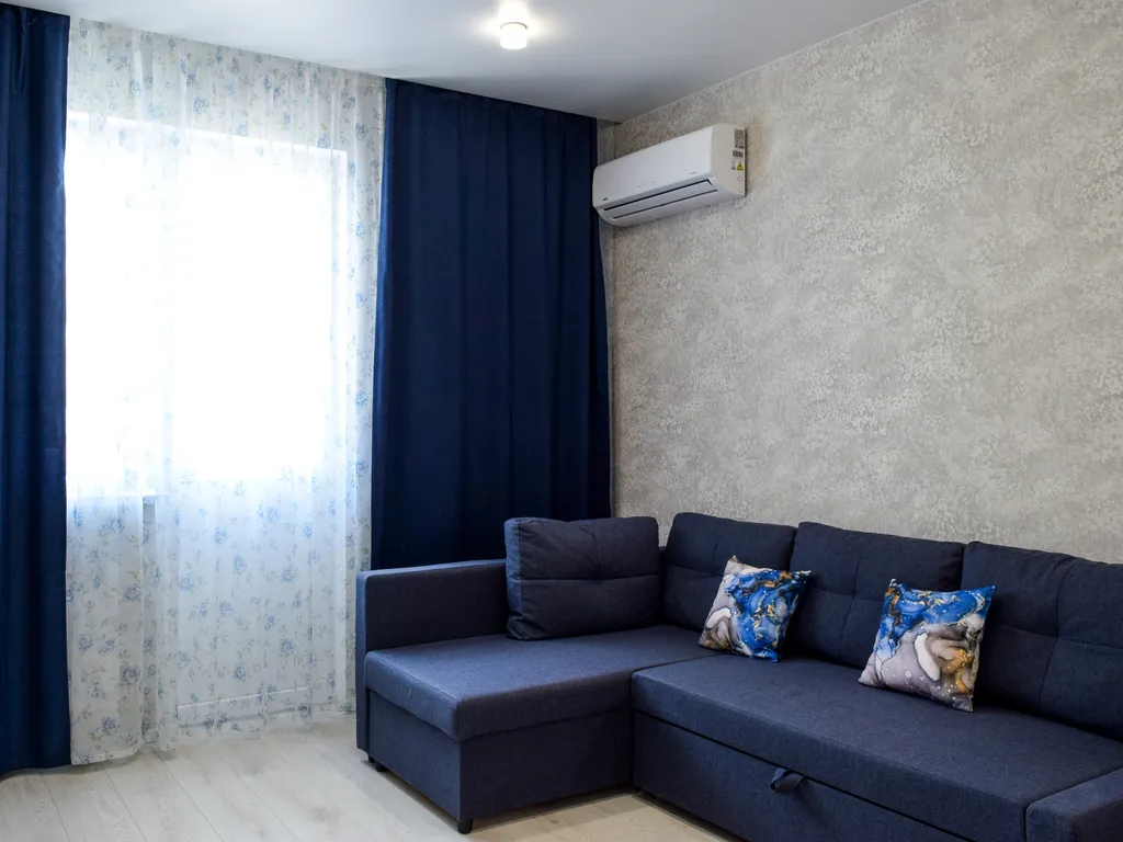 Квартира морент с яркими акцентами в ЖК Фрукты